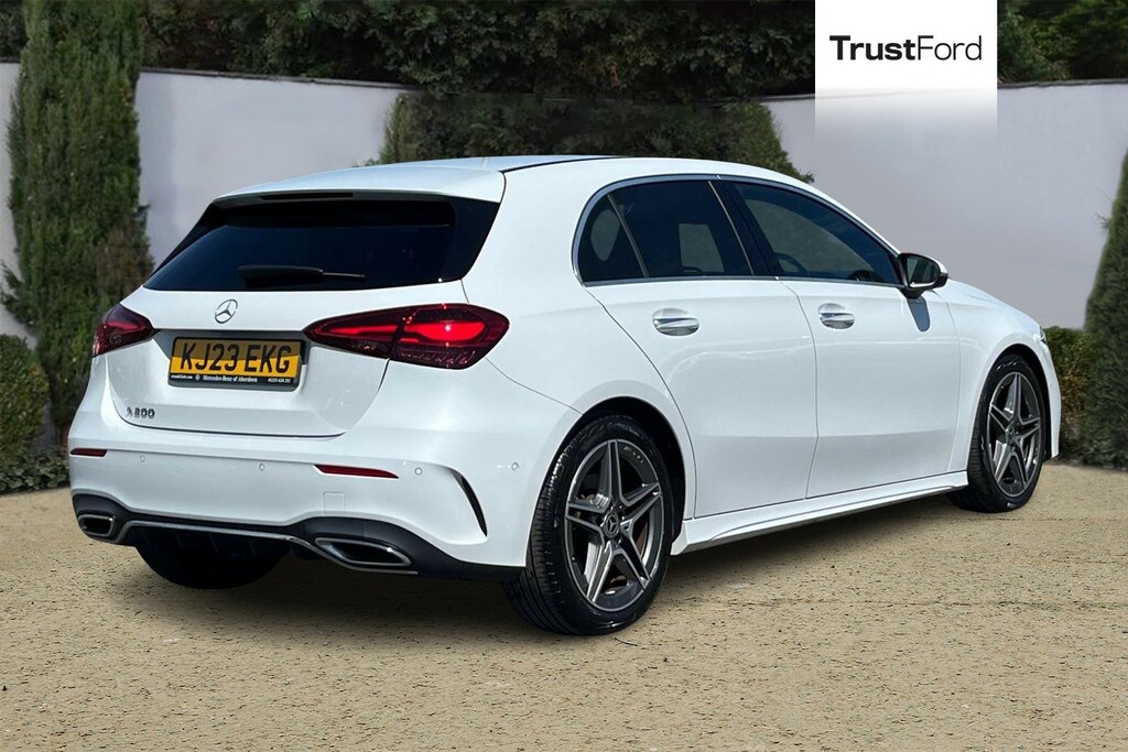 Mercedes-Benz A Class A200 Amg Line Executive KJ23EKG White #4