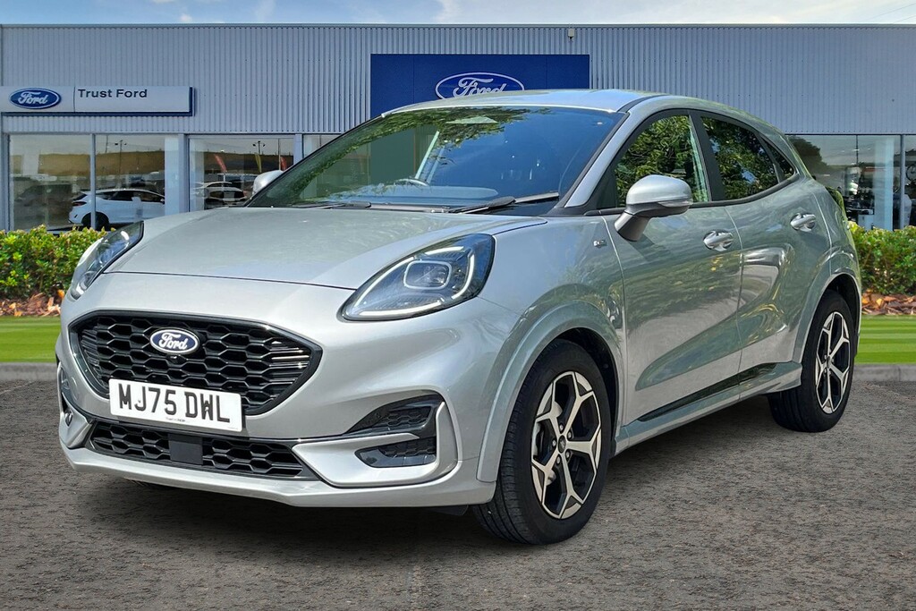 Ford Puma 1.0 Ecoboost Hybrid Mhev St-line Silver #5