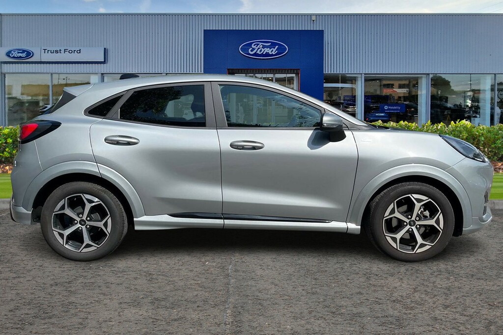Ford Puma 1.0 Ecoboost Hybrid Mhev St-line Silver #3