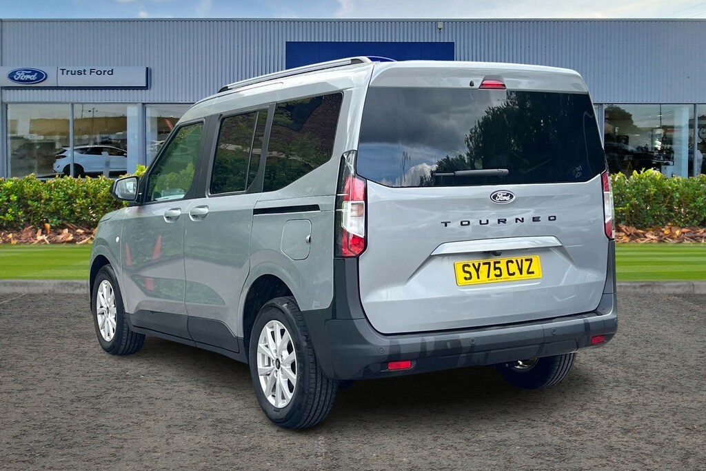 Ford Tourneo Courier 1.0 Ecoboost Titanium Mpv Digital Dash Rear Ca Silver #2