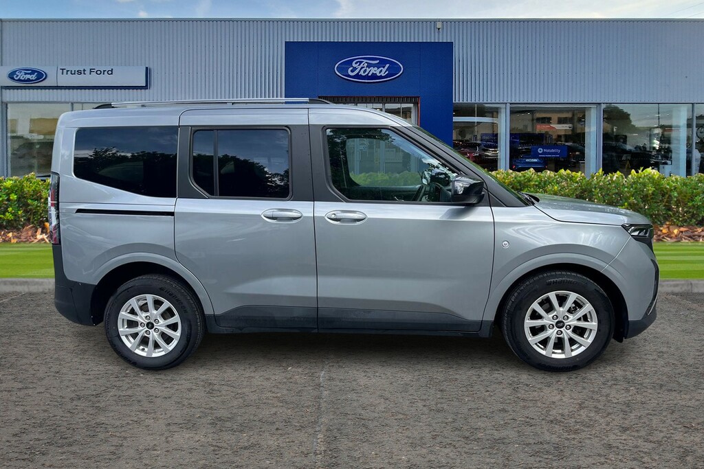 Ford Tourneo Courier 1.0 Ecoboost Titanium Mpv Digital Dash Rear Ca Silver #3