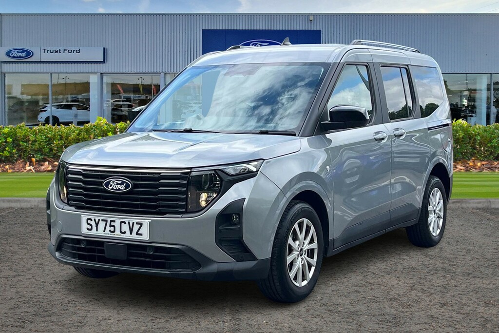 Ford Tourneo Courier 1.0 Ecoboost Titanium Mpv Digital Dash Rear Ca Silver #5