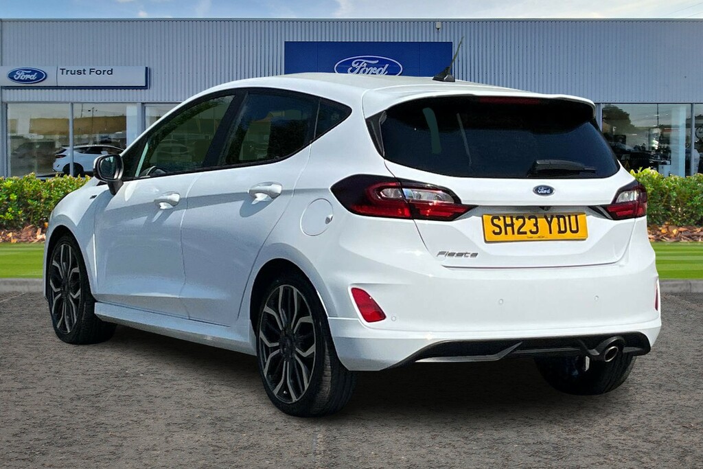 Ford Fiesta 1.0T Ecoboost St-line X Hatchback Manua SH23YDU White #2