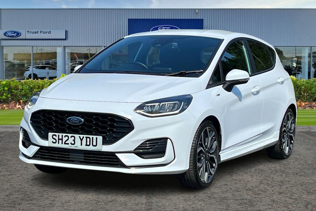 Ford Fiesta 1.0T Ecoboost St-line X Hatchback Manua SH23YDU White #5