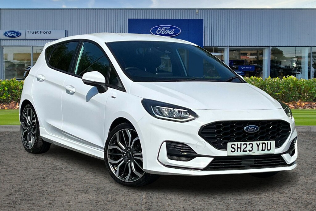 Ford Fiesta 1.0T Ecoboost St-line X Hatchback Manua White