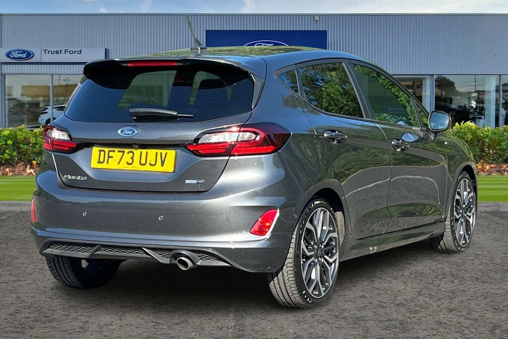 Ford Fiesta 1.0T Ecoboost Mhev St-line X Hatchback DF73UJV Grey #4