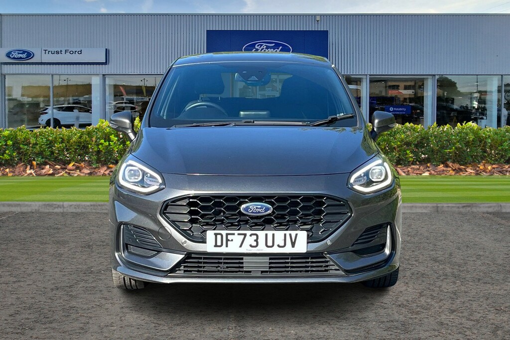 Ford Fiesta 1.0T Ecoboost Mhev St-line X Hatchback DF73UJV Grey #6