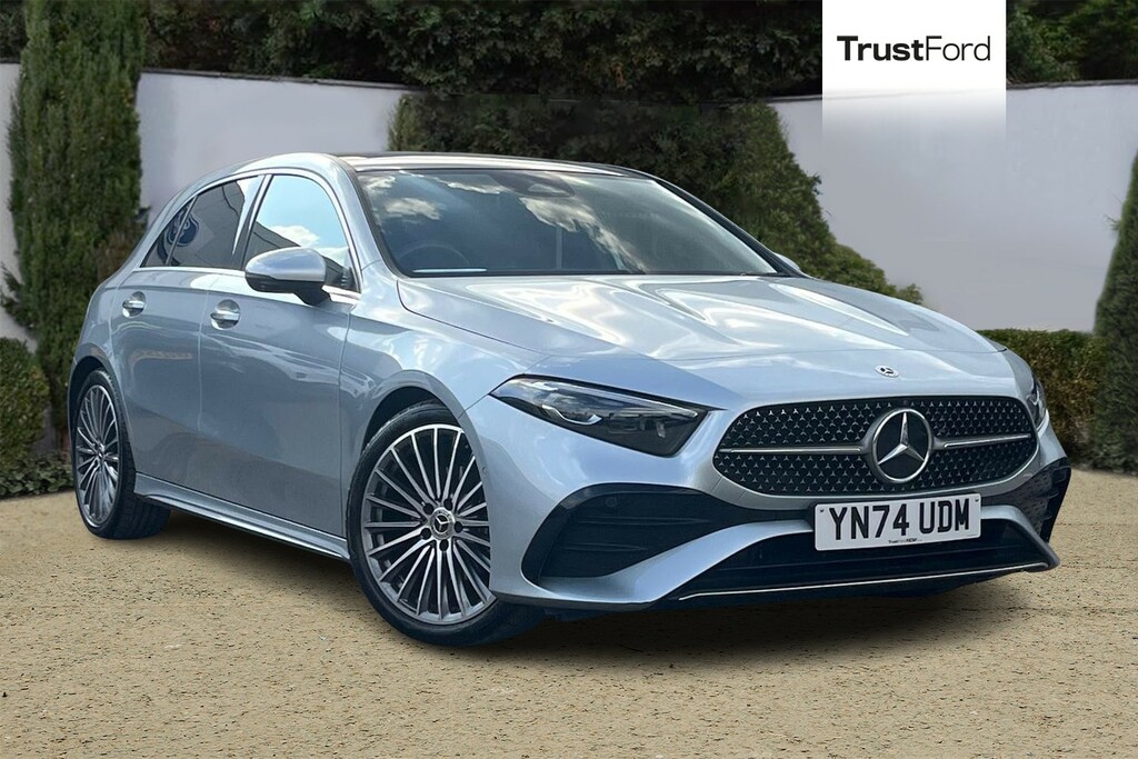 Mercedes-Benz A Class A180 Amg Line Premium Plus Navigation Rea Silver