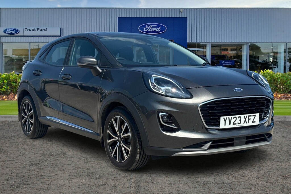 Ford Puma 1.0 Ecoboost Hybrid Mhev Titanium 5Dr- With Heated Grey