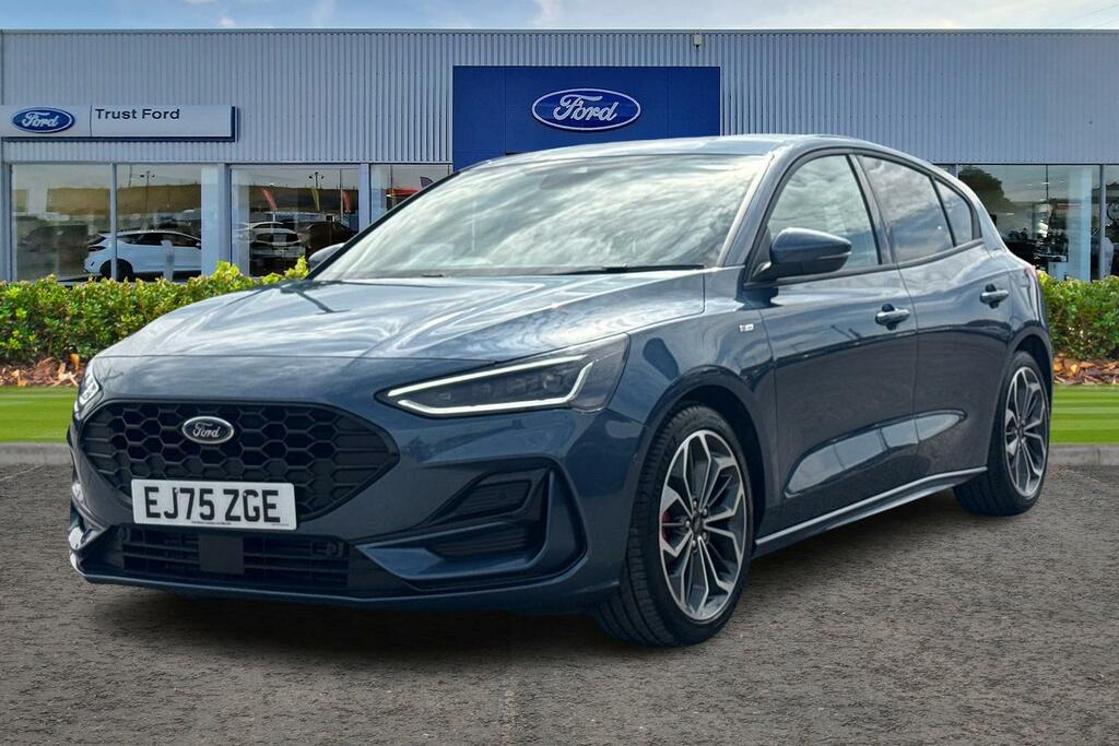 Ford Focus 1.0 Ecoboost Hybrid Mhev St-line X 5Dr- With Drive Blue #5