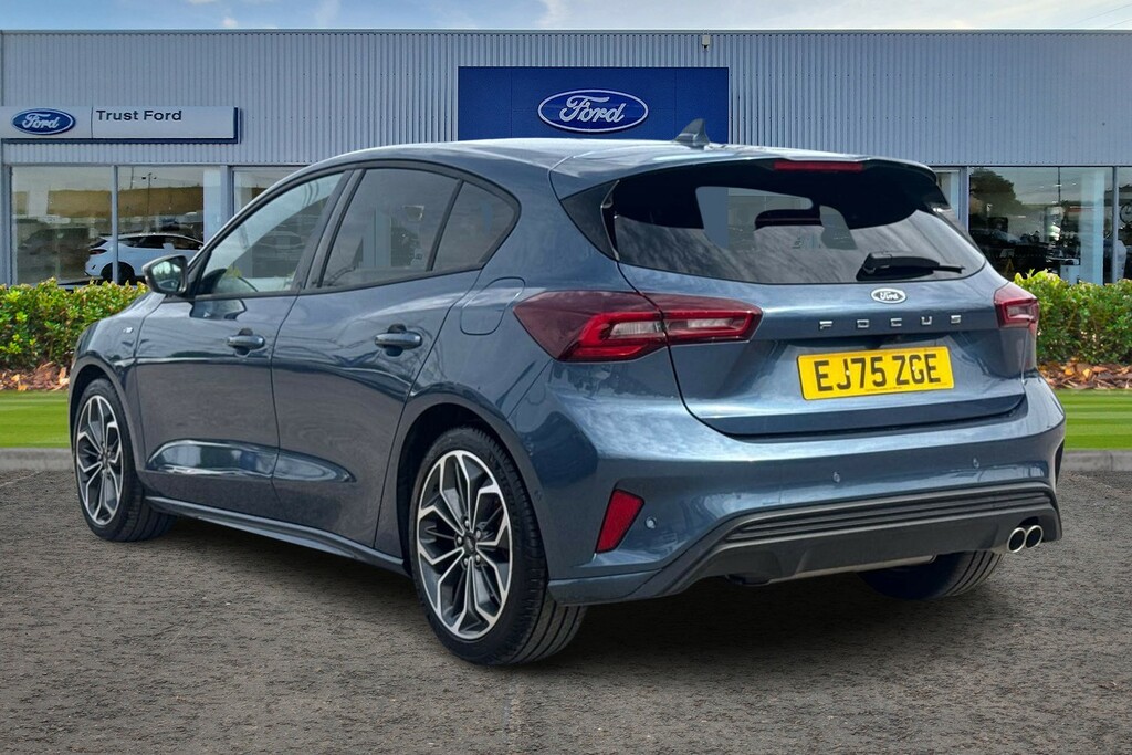 Ford Focus 1.0 Ecoboost Hybrid Mhev St-line X 5Dr- With Drive Blue #2