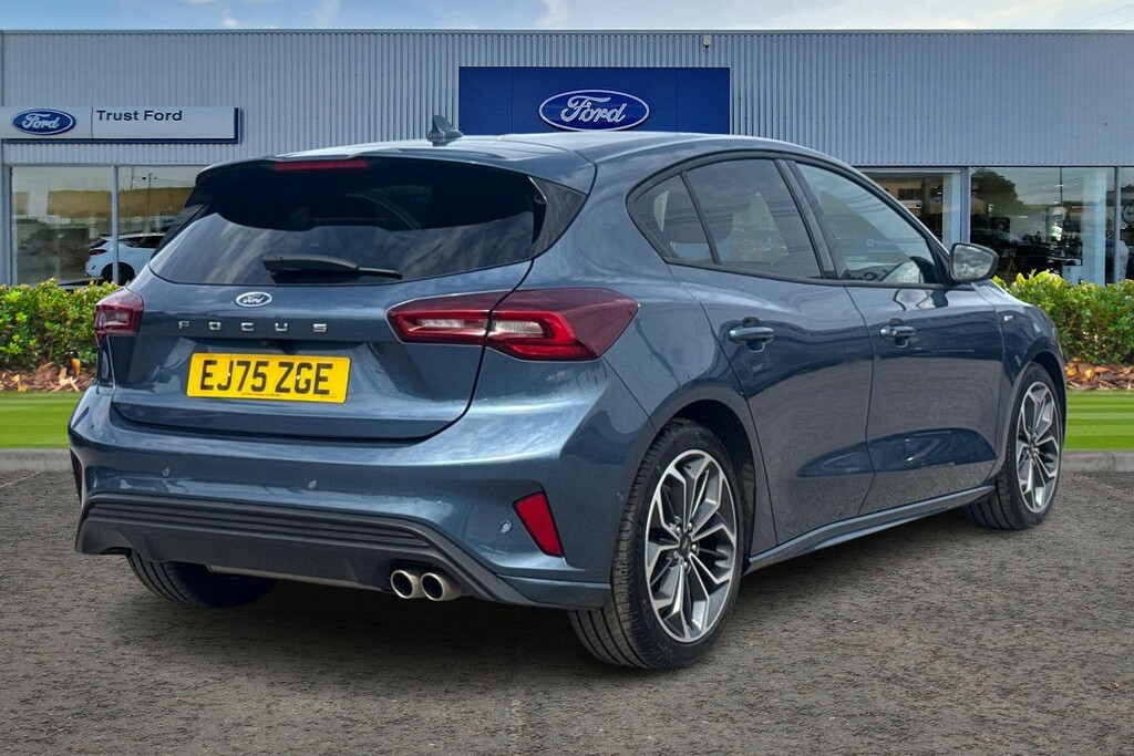Ford Focus 1.0 Ecoboost Hybrid Mhev St-line X 5Dr- With Drive Blue #4