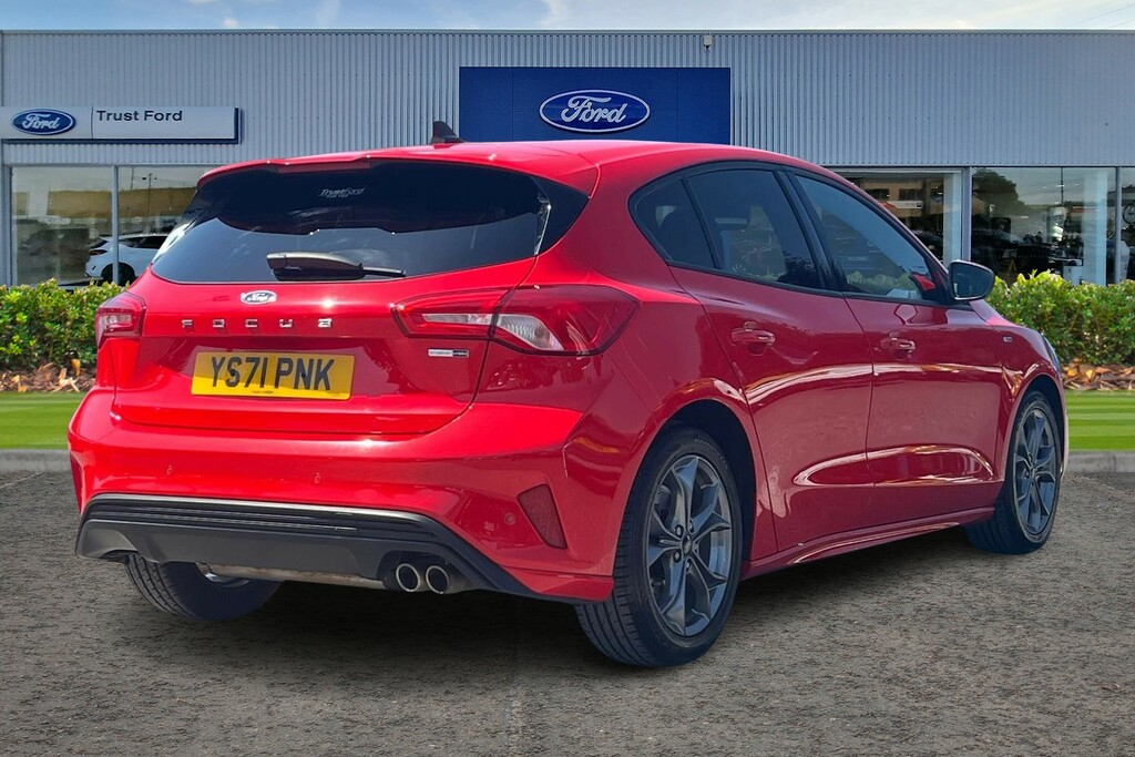 Ford Focus 1.0 Ecoboost Hybrid Mhev 125 St-line Edition Red #4