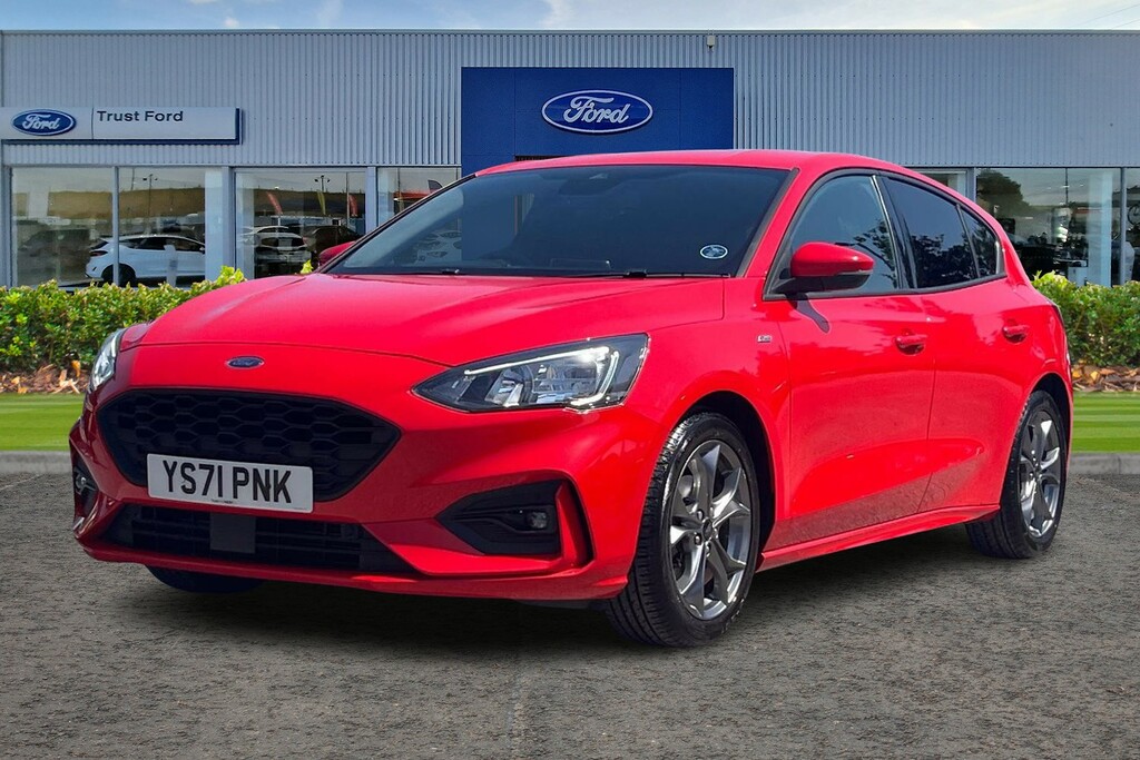 Ford Focus 1.0 Ecoboost Hybrid Mhev 125 St-line Edition Red #5