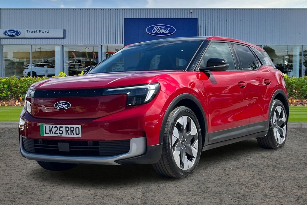 Ford Explorer Extended Range 77Kwh Premium Suv Red #5
