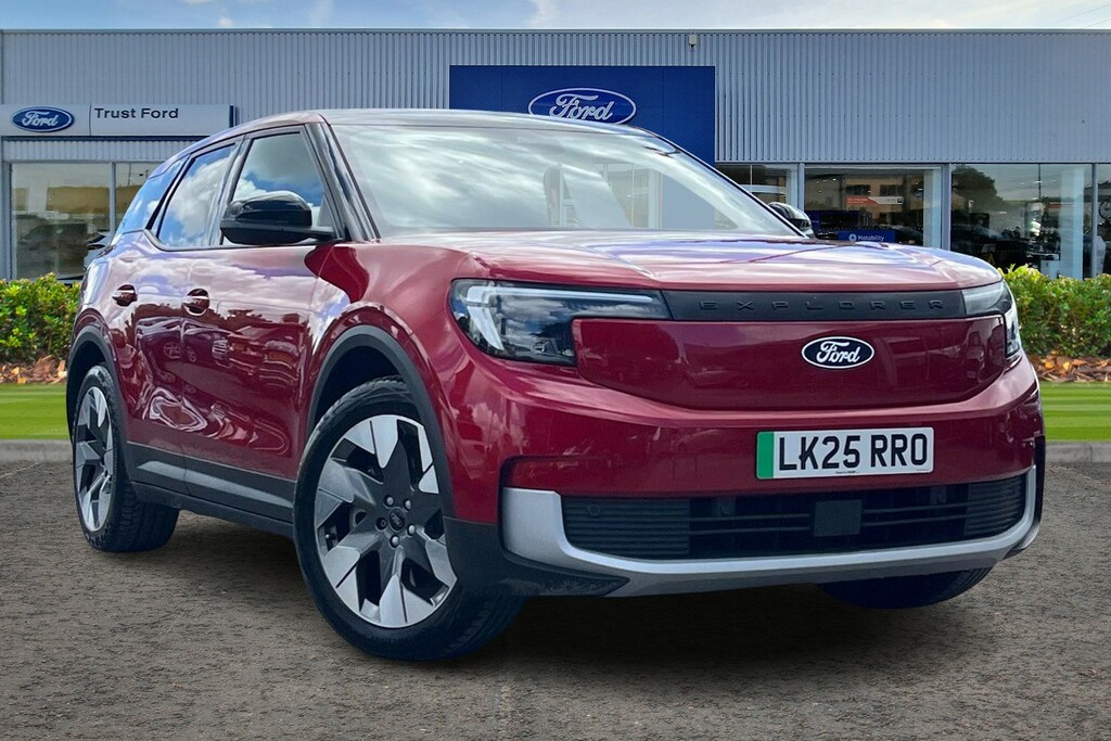 Ford Explorer Extended Range 77Kwh Premium Suv Red