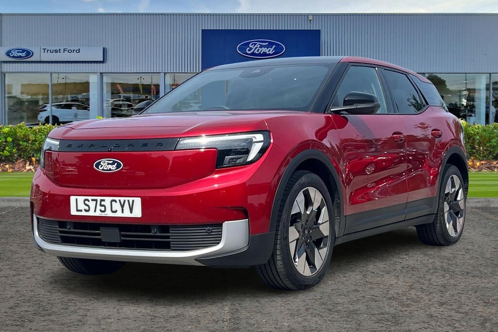 Ford Explorer Extended Range 79Kwh Premium Suv Red #5