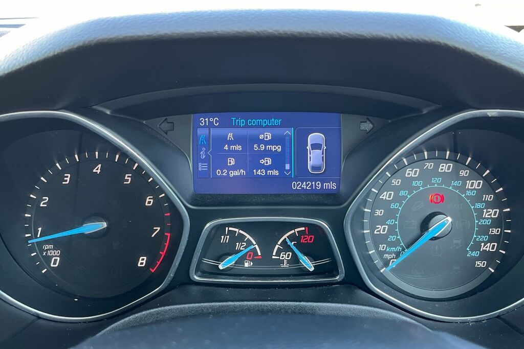 Ford Focus Titanium Navigator Blue #13