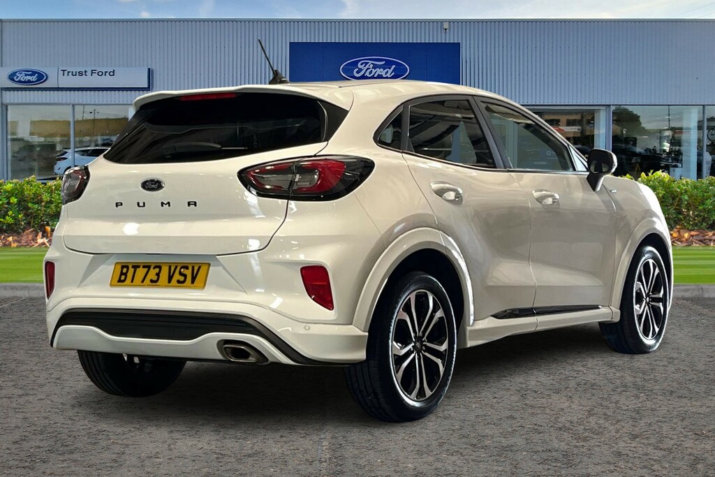 Ford Puma St-line BT73VSV White #4