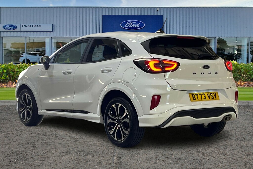 Ford Puma St-line BT73VSV White #2