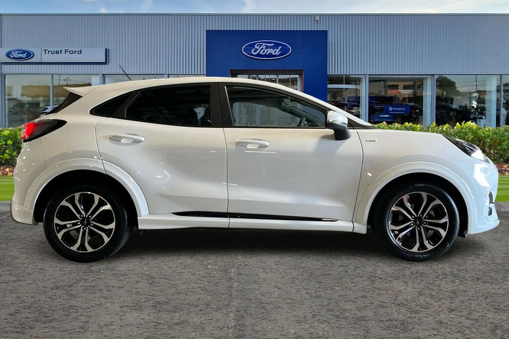 Ford Puma St-line BT73VSV White #3