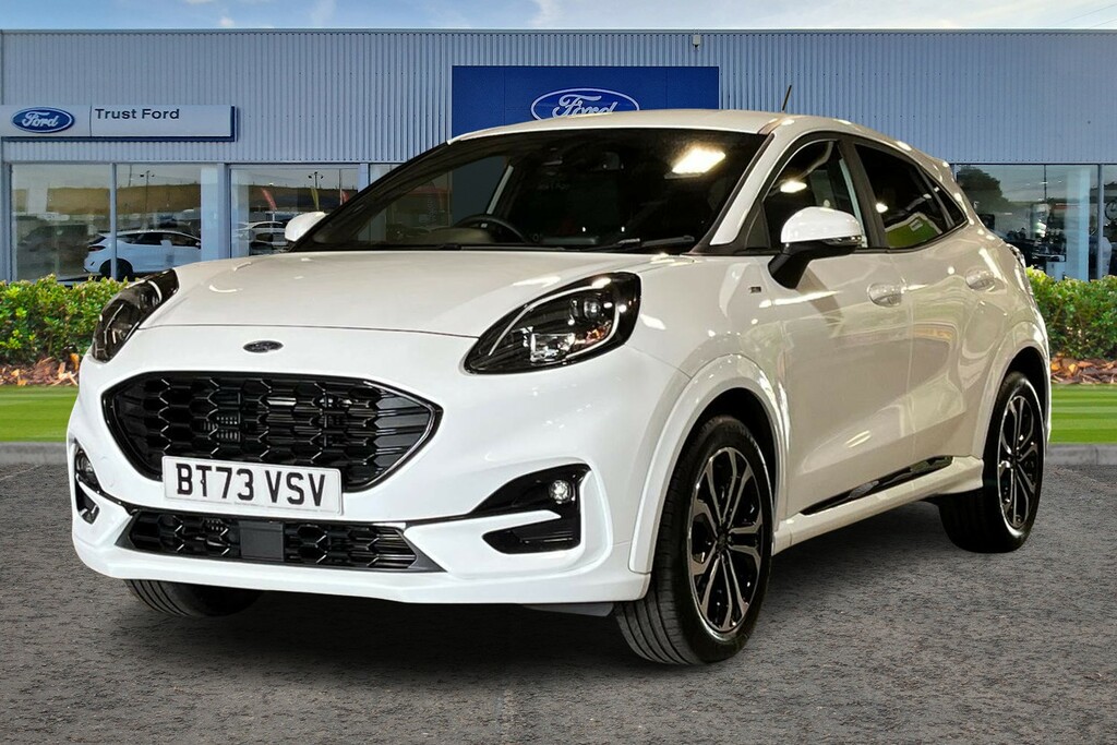 Ford Puma St-line BT73VSV White #5