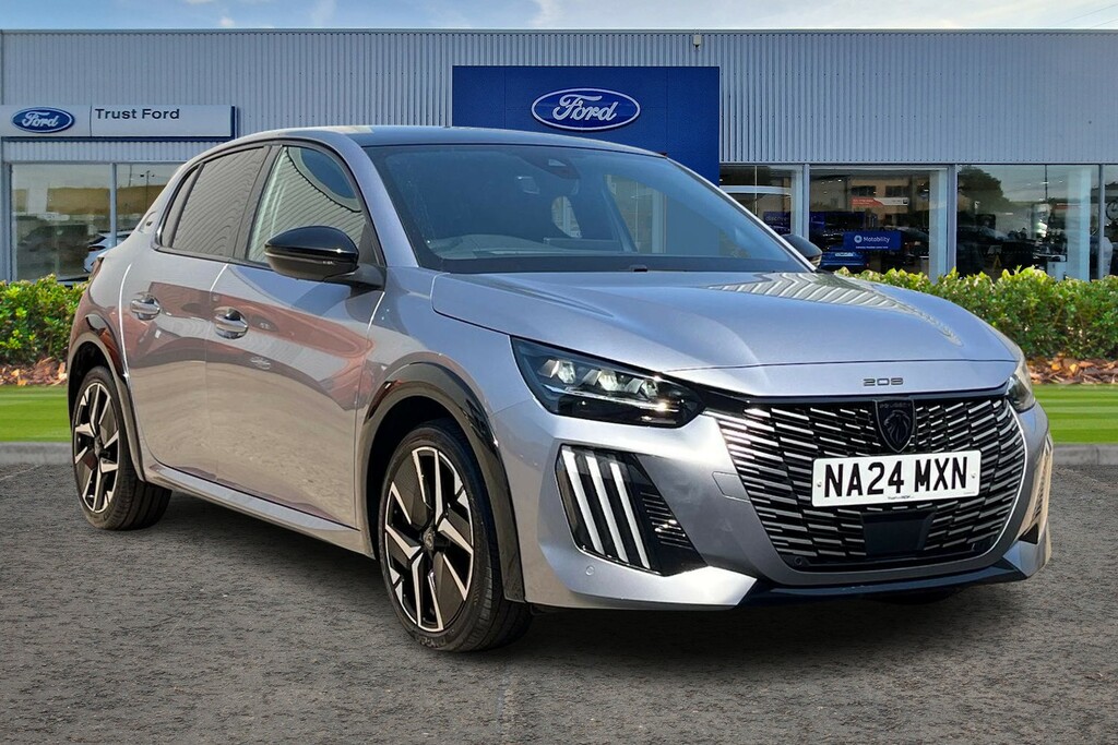 Peugeot 208 1.2 Gt Hatchback Hybrid E-dsc6 Euro 6 Grey