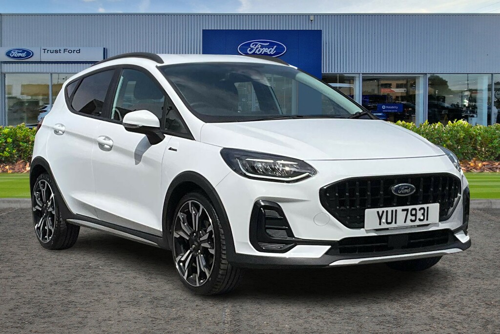 Ford Fiesta 1.0 Ecoboost Hybrid Mhev 125 Active X 5Drheated White