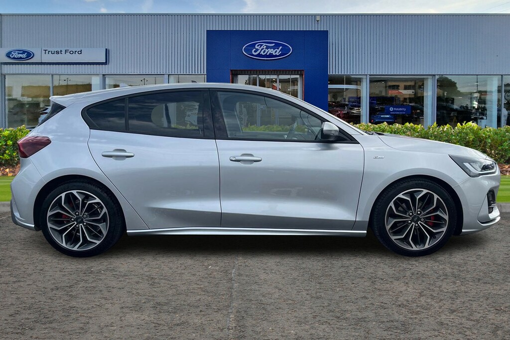 Ford Focus 1.0T Ecoboost Mhev St-line X Hatchback Silver #3