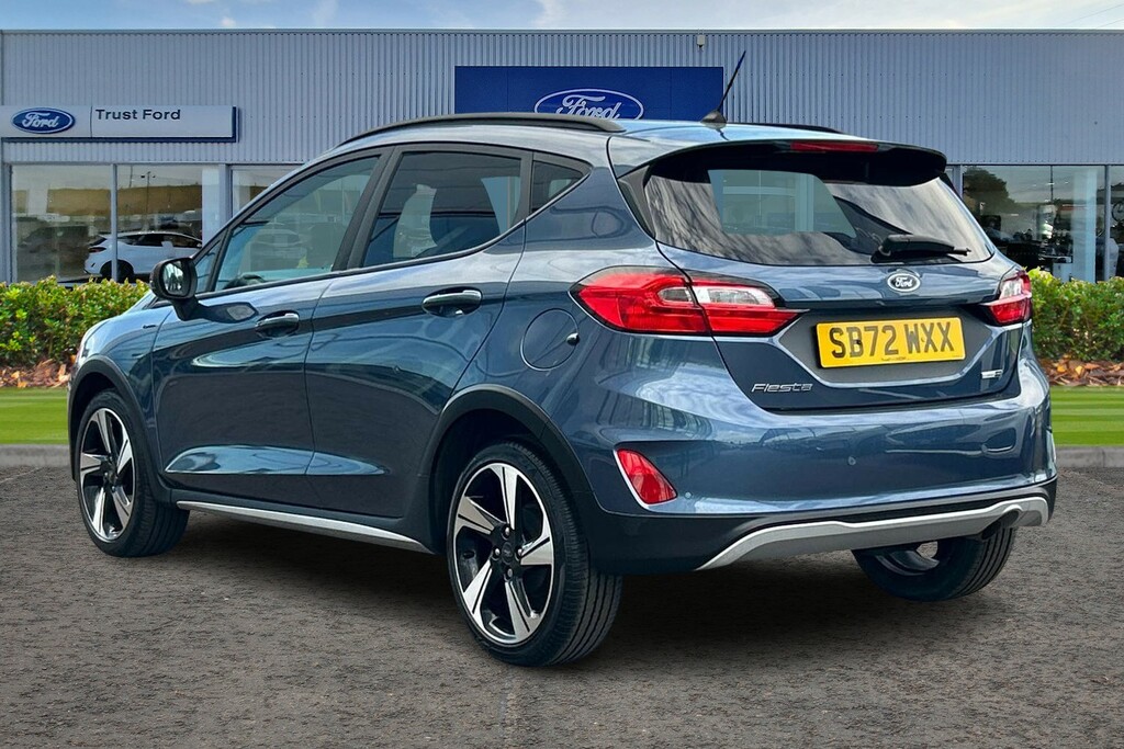 Ford Fiesta 1.0T Ecoboost Mhev Active Edition Hatchback Pe SB72WXX Blue #2