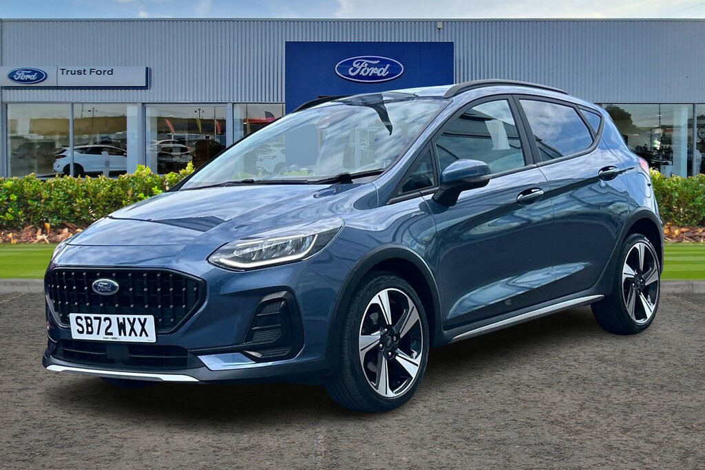 Ford Fiesta 1.0T Ecoboost Mhev Active Edition Hatchback Pe SB72WXX Blue #5