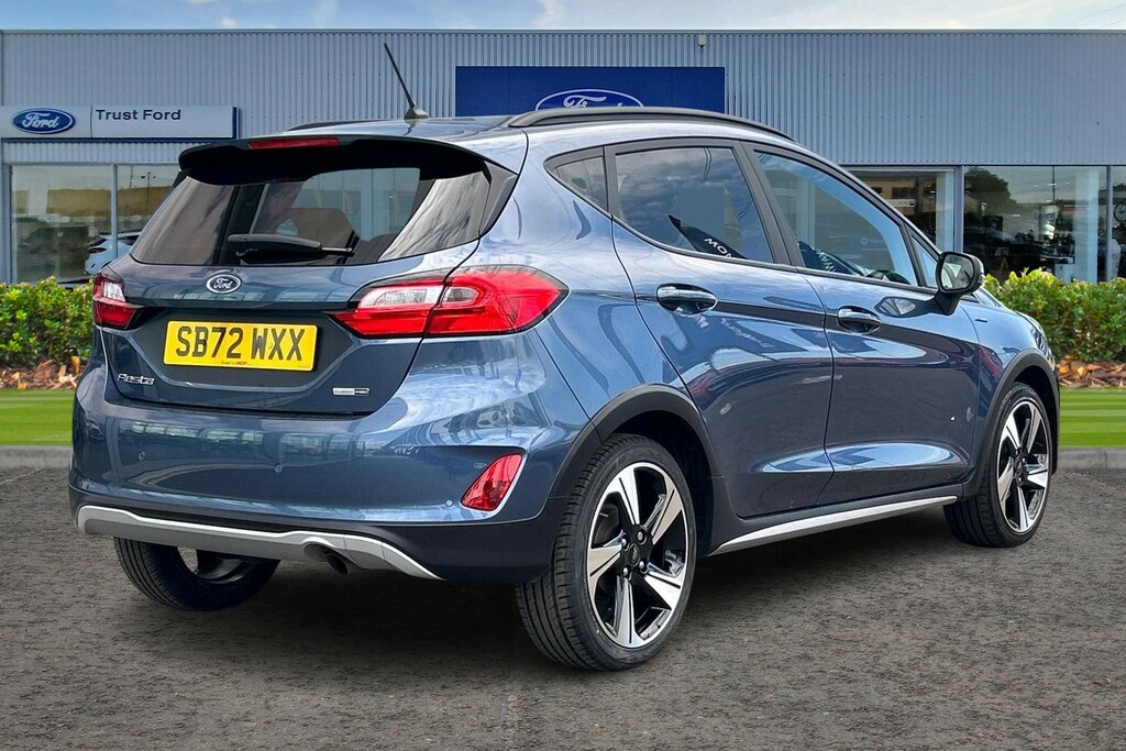 Ford Fiesta 1.0T Ecoboost Mhev Active Edition Hatchback Pe SB72WXX Blue #4