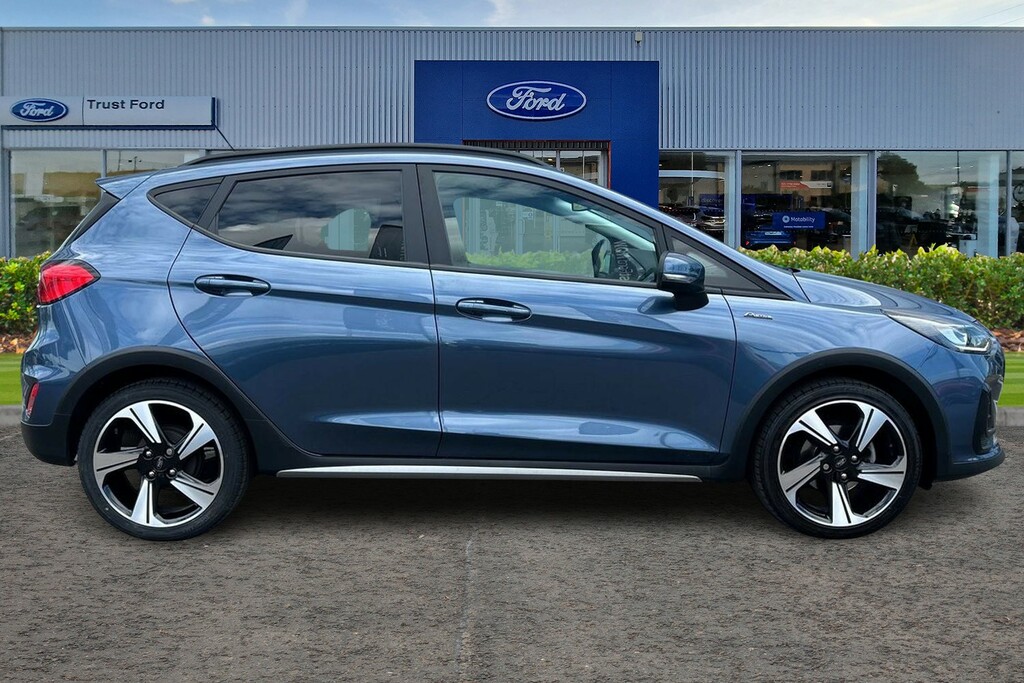 Ford Fiesta 1.0T Ecoboost Mhev Active Edition Hatchback Pe SB72WXX Blue #3