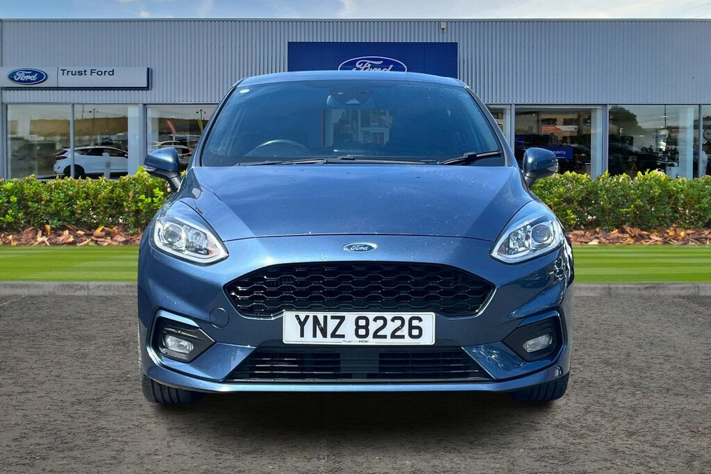 Ford Fiesta 1.0T Ecoboost Gpf St-line Hatchback Man YNZ8226 Blue #6