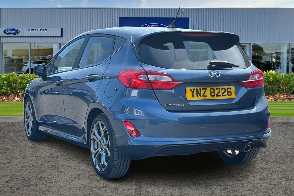 Ford Fiesta 1.0T Ecoboost Gpf St-line Hatchback Man YNZ8226 Blue #2
