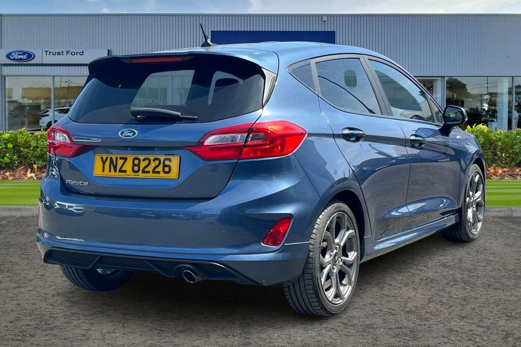 Ford Fiesta 1.0T Ecoboost Gpf St-line Hatchback Man YNZ8226 Blue #4