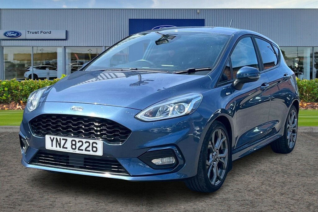 Ford Fiesta 1.0T Ecoboost Gpf St-line Hatchback Man YNZ8226 Blue #5