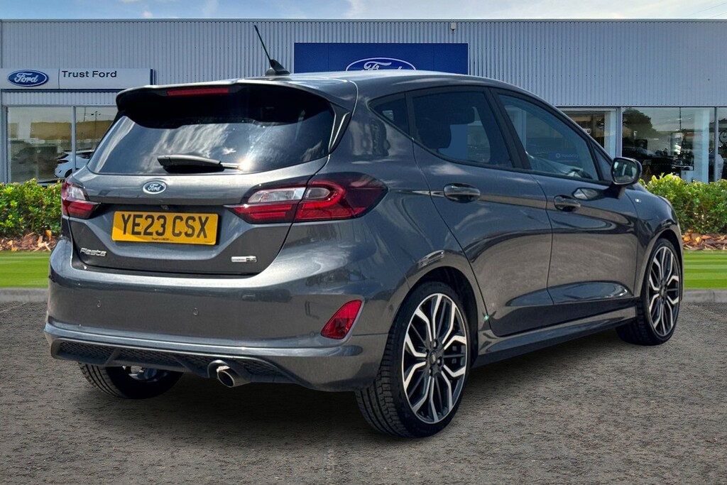 Ford Fiesta 1.0 Ecoboost Hybrid Mhev 125 St-line X Grey #4