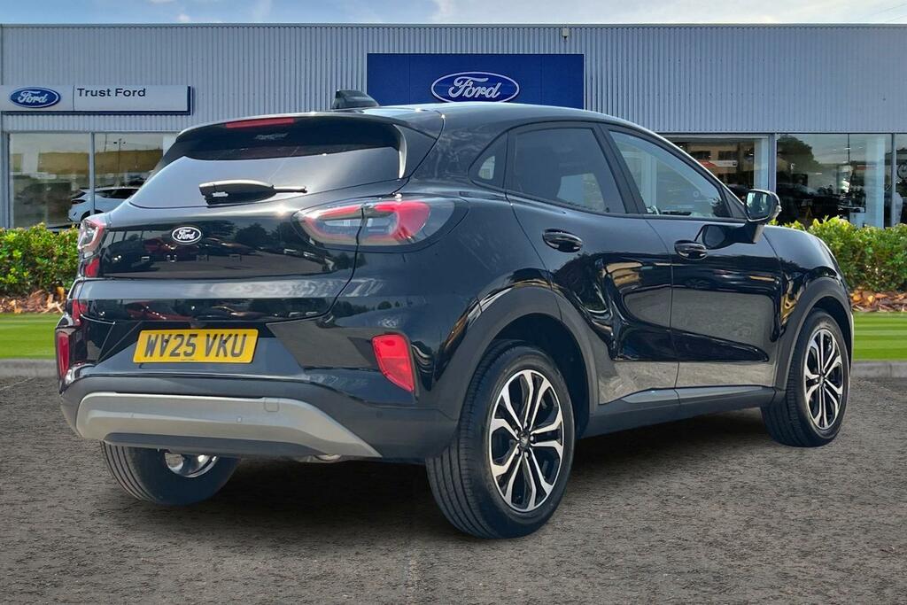 Ford Puma 1.0T Ecoboost Mhev Titanium Suv Hybrid Black #4