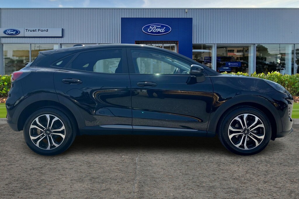 Ford Puma 1.0T Ecoboost Mhev Titanium Suv Hybrid Black #3
