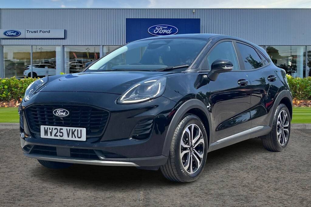 Ford Puma 1.0T Ecoboost Mhev Titanium Suv Hybrid Black #5