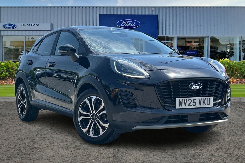 Ford Puma 1.0T Ecoboost Mhev Titanium Suv Hybrid Black