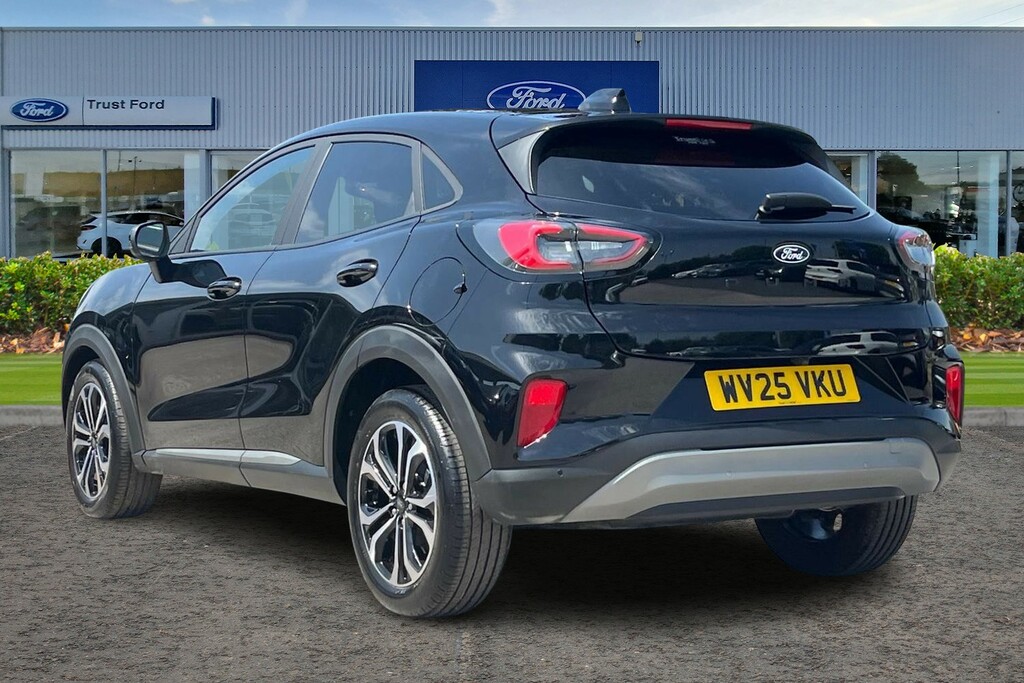 Ford Puma 1.0T Ecoboost Mhev Titanium Suv Hybrid Black #2
