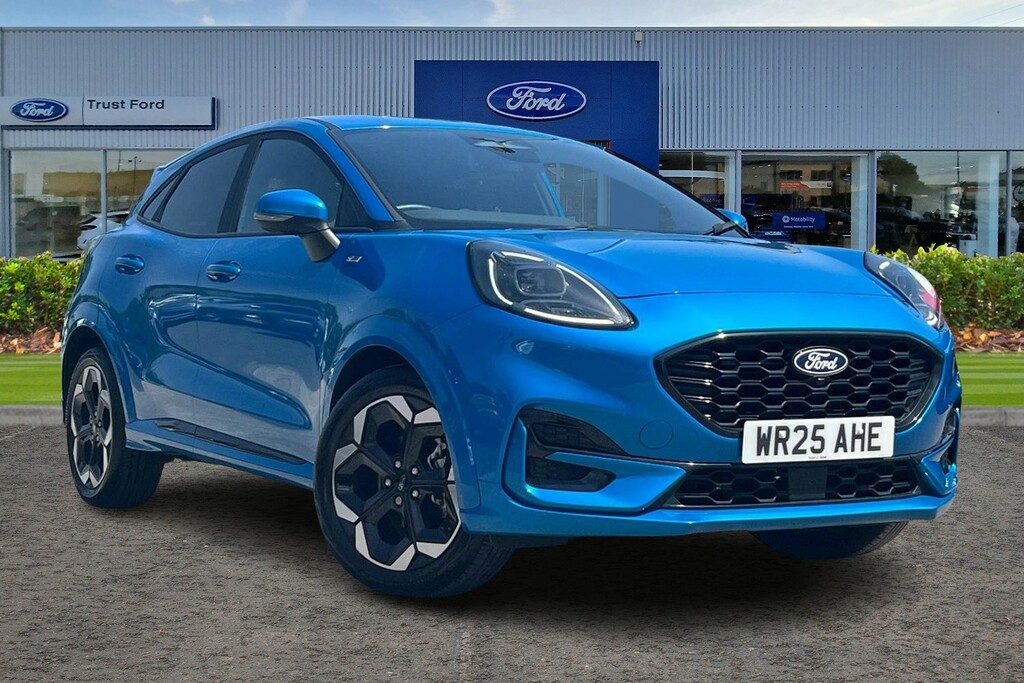 Ford Puma 1.0T Ecoboost Mhev St-line X Suv Hybrid Blue