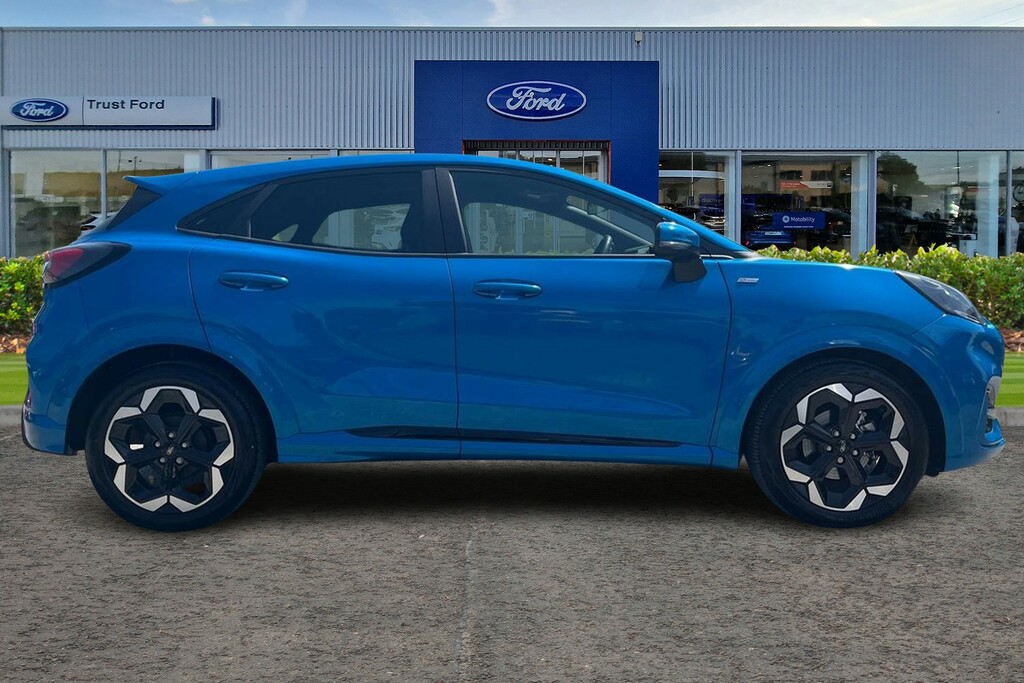 Ford Puma 1.0T Ecoboost Mhev St-line X Suv Hybrid Blue #3