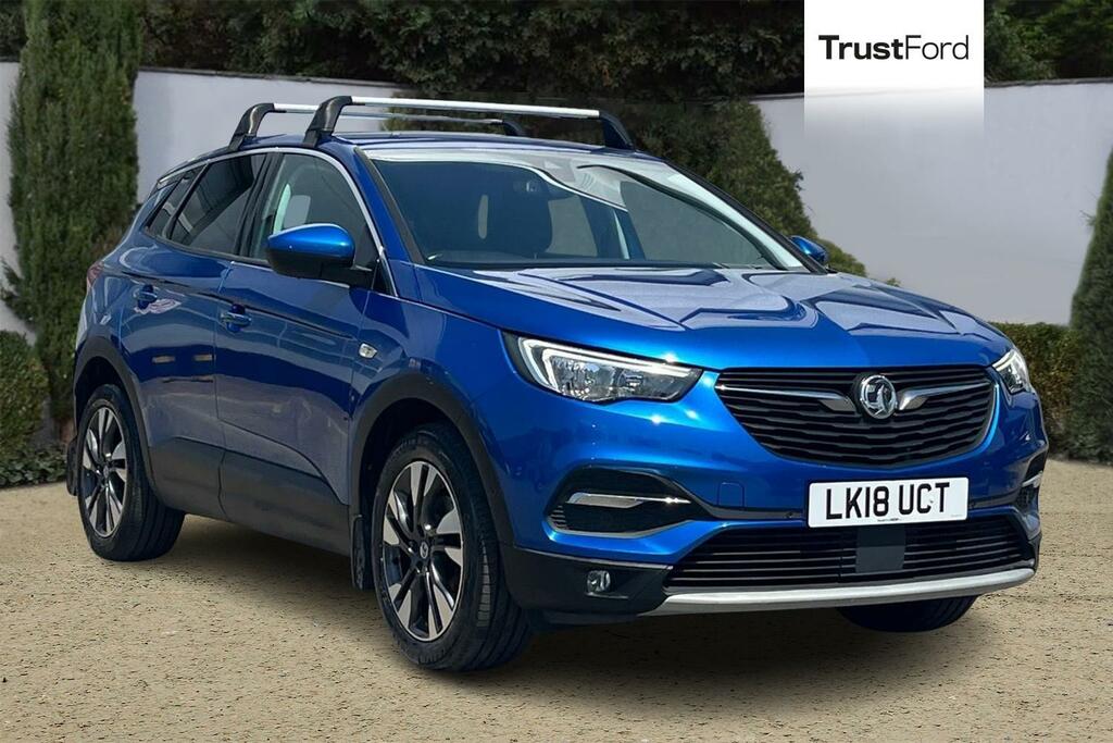 Vauxhall Grandland X 1.2 Turbo Sport Nav Blue