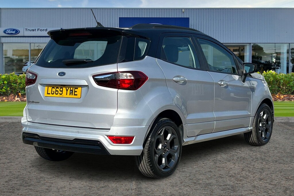 Ford Ecosport 1.0 Ecoboost 125 St-line Silver #4