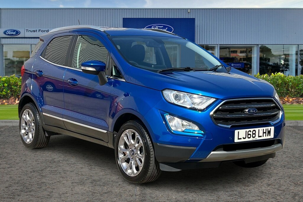Ford Ecosport 1.0T Ecoboost Gpf Titanium Suv E Blue