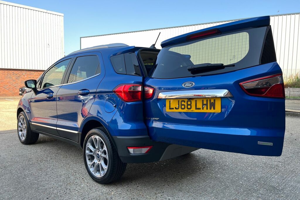 Ford Ecosport Titanium Tdci Blue #37
