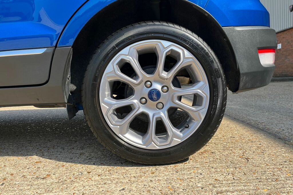 Ford Ecosport Titanium Tdci Blue #8